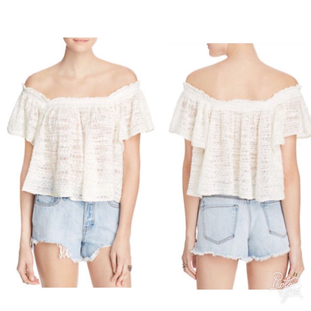 Free People | Thrills & Frills Sweater Size Small